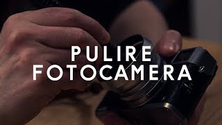 Come pulire macchina fotografica e Obiettivi  Tutorial fotografia [upl. by Odnomor]