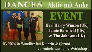 Dances  2024 03 Jamie Karl amp Tim in Wandlitz [upl. by Eniluqcaj482]