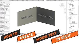 Model Text In Revit  revit  exceltutorial [upl. by Lust]