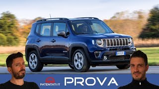 Jeep Renegade 10 T3 120 CV Limited  Recensione prezzi pregi e difetti [upl. by Nosliw]