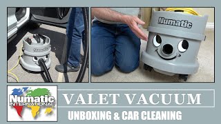 Numatic NVH2001 Valet Vacuum Cleaner Unboxing amp Car Cleaning Demonstration [upl. by Madelena]