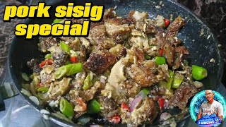 PORK SISIG SPECIAL  MASKARA NG BABOY [upl. by Cindee]