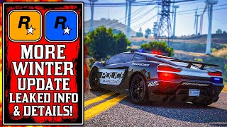 More NEW GTA Online Winter UPDATE Details LEAKED Battle Rifle Awards amp MORE GTA5 New Update [upl. by Hyacinthie]