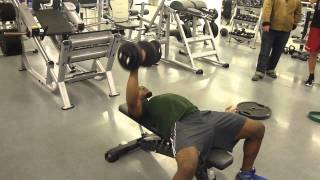 Exercise Index Unilateral Flat DB Press [upl. by Naved]