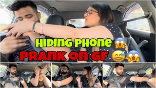 Hiding Phone Prank On Girlfriend 📱😂 Kalesh Hogya 😱rajatbornstar SwatiMonga prank [upl. by Ebanreb]