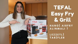 HANGİ AIRFRY ALINMALI Tefal Easy FryampGrill Kullanımı ve Lezzetli Tarifler [upl. by Fidellia]