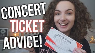 CONCERT TICKETS 101 TIPS amp TRICKS [upl. by Ilac]