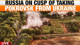 Footage shows Russian and Ukrainian troops fighting in Pokrovsk  VIDEO [upl. by Elwina]