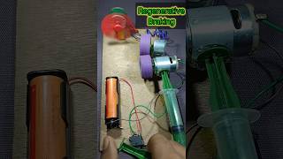 Regenerative braking • Hydraulic • DC motor  dcmotor tech youtubeshorts motor dcmotorproject [upl. by Farmelo]