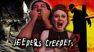 FIRST TIME WATCHING  Jeepers Creepers 2 2003  MOVIE REACTION [upl. by Strohbehn500]