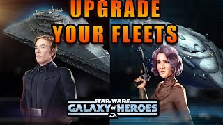 SWGoH Fleet Guide Part 1  Finalizer and Raddus [upl. by Arch]