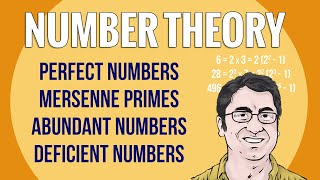 Perfect Numbers Mersenne Primes Abundant Numbers amp Deficient Numbers  NUMBER THEORY [upl. by Chuch880]