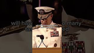 Admiral McRaven Leaves the Audience SPEECHLESS [upl. by Engapmahc]