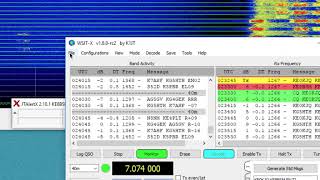 WSJTX Log Workaround  UPDATE Works with FT8CALL Program [upl. by Nabi]