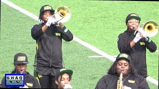 Wilberforce University Marching Band Field Show  Trotwood Madison Mardi Gras BOTB 2023 [upl. by Adli535]