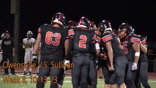 OHS Dutchmen Football 2023 Homecoming vs Sullivan Highlights [upl. by Zampino]