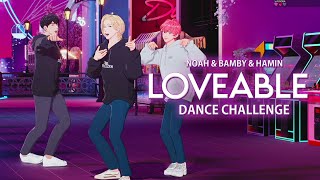 240115 노아 amp 밤비 amp 하민 Loveable Dance Challenge  PLAVE 플레이브 [upl. by Nivrek]