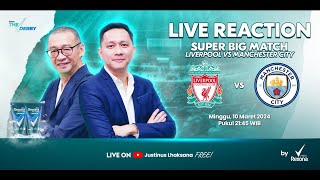 THE DERBY LIVE REACTION 27 EPL  LIVERPOOL VS MAN CITY [upl. by Cavallaro]