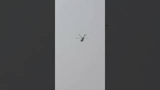 Sikorsky S61 sea king helicopter flying over hampden park on 19824 [upl. by Ledniahs]