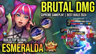 ESMERALDA BEST BUILD 2024  BUILD TOP GLOBAL ESMERALDA GAMEPLAY  MOBILE LEGENDS✓ [upl. by Ened]