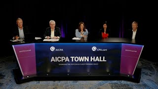 AICPA Town Hall Series  July 27 Edition [upl. by Sitto]