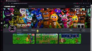 how to download Fnaf world mobile for ios Users [upl. by Atirec309]