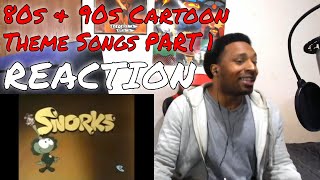 80S amp Early 90S Cartoon Theme Songs PART 1 REACTION  DaVinci REACTS [upl. by Eustazio92]