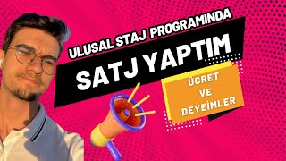 Ulusal Staj Programında Staj Yaptım  Ücreti ve Deneyimim [upl. by Noemad]