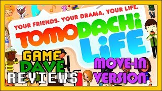 Tomodachi Life MoveIn Version First Look and Review  Game Dave [upl. by Annocahs]