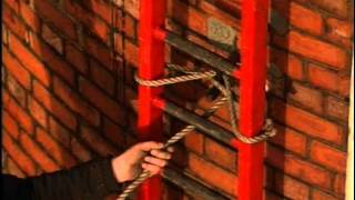 Fred Dibnah laddering a chimney Part 1 [upl. by Prady]