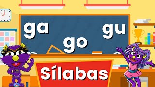 Sílabas ge gi gue gui  El Mono Sílabo  Videos Infantiles  Educación para Niños [upl. by Anrym]