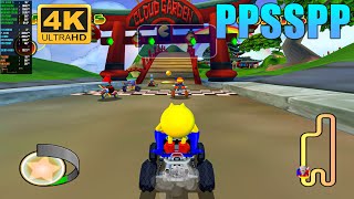 PacMan World Rally  PPSSPP Emulator  Best Settings  Playable✔️  PSP Emulator  4K 60FPS [upl. by Nitsrik]