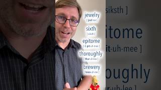 5 TRICKY WORDS TO PRONOUNCE IN ENGLISH [upl. by Eidur]