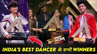 All Season Winner of India Best Dancer Season 1 To Season 3  IBD Season 3 Winner  Samarpan Lama [upl. by Pacifa]