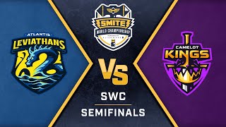 SMITE World Championship Season 8 Semifinals ATLANTIS LEVIATHANS VS CAMELOT KINGS [upl. by Stephanie]