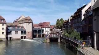 Visite de Strasbourg en Petit Train de la Cathédrale à la Petite France [upl. by Artemis]