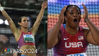 Americans take gold and silver in historic stunning discus final at Worlds  NBC Sports [upl. by Ymmij888]