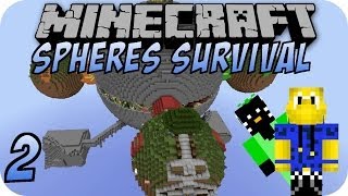 Minecraft SPHERES SURVIVAL 2 [upl. by Melleta]