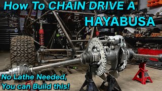 Go Kart  Crosskart Drivetrain Made for HAYABUSA Power Homebrew part 4 [upl. by Bertila]