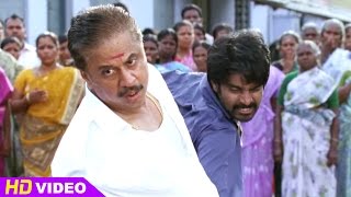 Vanavarayan Vallavarayan Tamil Movie Scenes  Ma Ka Pa Anand fights with Jayaprakash  Kreshna [upl. by Pinkham]