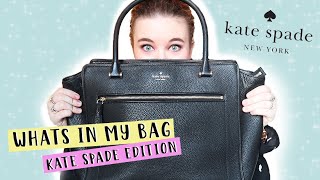 Whats in my Bag  Kate Spade Edition  Deutsch  Handtasche Purse Allyn Chester Street [upl. by Iarised]