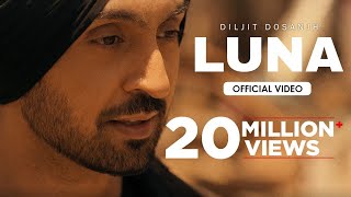 Diljit Dosanjh LUNA  Instense  Arjan Dhillon  MoonChild Era  Trap Remix [upl. by Eelorac]