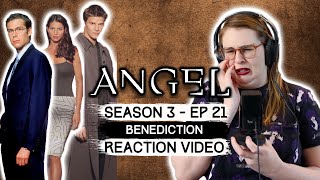 ANGEL  SEASON 3 EP 21 BENEDICTION 2002 TV SHOW REACTION VIDEO AND REVIEW FIRST TIME WATCHING [upl. by Kleinstein]