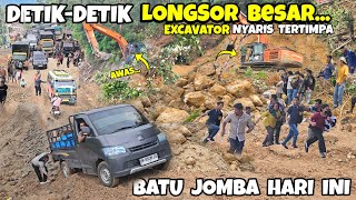 BATU JOMBA TERKINIJALAN BARU BATU JOMBA LONGSORBatu Jomba Hari Ini batujomba BatuJombaTerkini [upl. by Atilam]