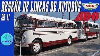 ADO La historia Autobuses De Oriente Más de 80 años sirviendo al Sureste y Golfo de México [upl. by Ayaet550]