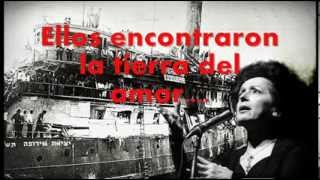 Édith Piaf  Exodus  Subtitulado al Español [upl. by Suiravaj410]