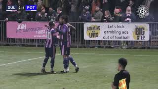 HIGHLIGHTS  Dulwich Hamlet vs Potters Bar  Isthmian League  281123 [upl. by Arelc8]