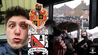 FANTASTIC ATMOSPEHERE ON DERBY DAY SPENNYMOOR V DARLINGTON MATCH DAYS [upl. by Yaresed]