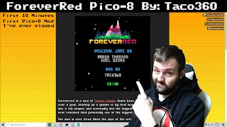 Celeste Pico8 Mod ForeverRed By Taco360 First 13 Minutes [upl. by Nerita]