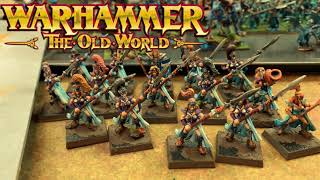 Hobby Update Warhammer the Old World High Elves Rebasing Project [upl. by Lounge]